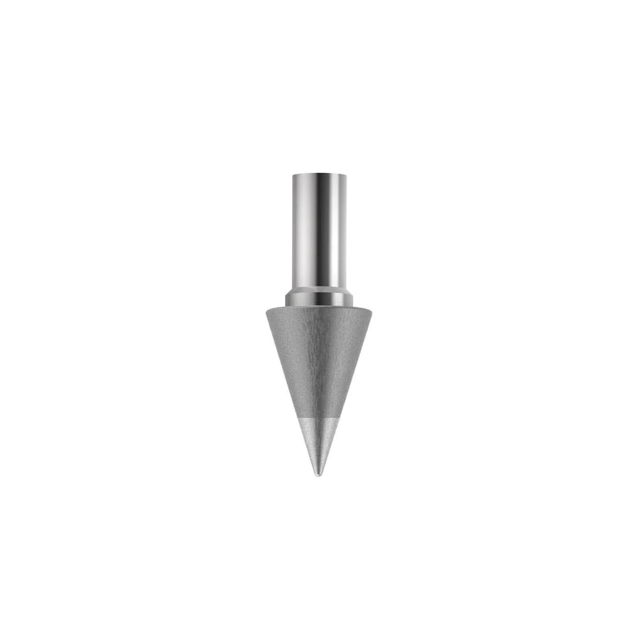 Eternal metal writing tip creating smooth pencil-like marks on paper
