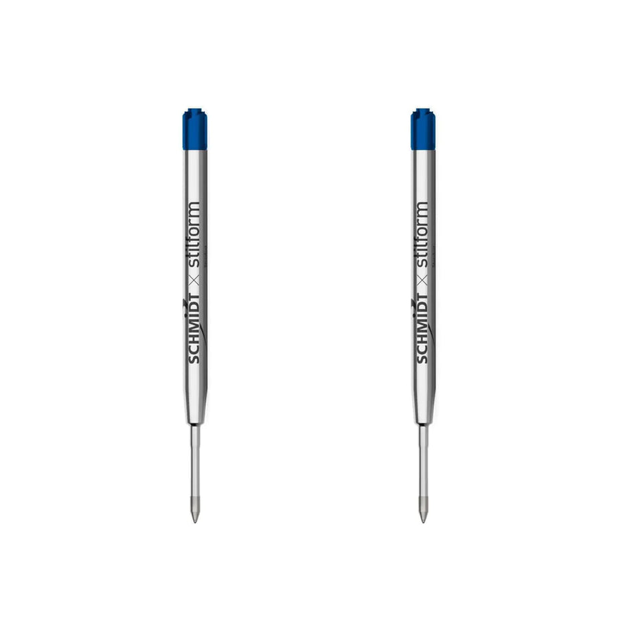 SCHMIDT x Stilform G2 ISO Refill 2-Pack Blue for Stilform Ballpoint Pens​